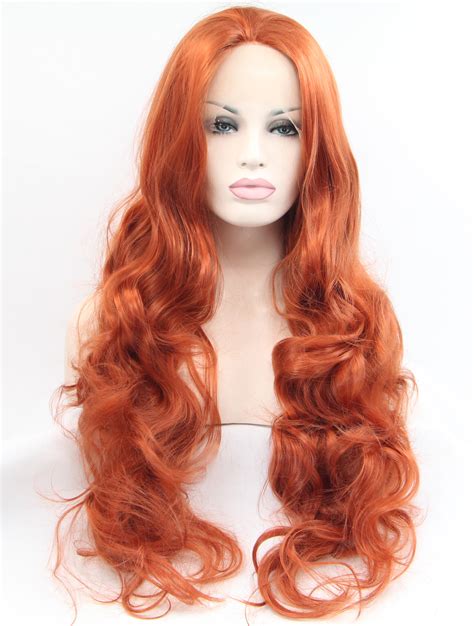 curly copper wig